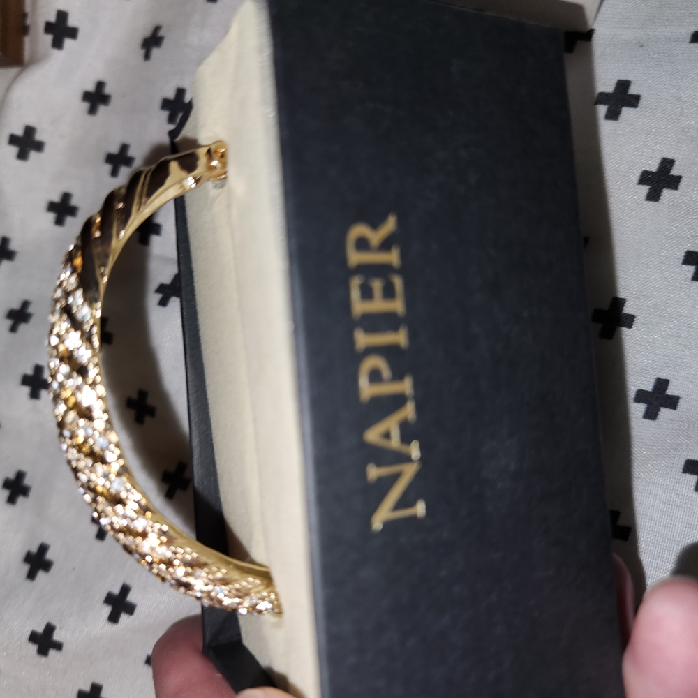 Napier Gold and Silver Tone Bracelet - Picture 2 of 4
